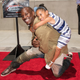 Tyrese Gibson and daughter Shayla Somer Gibson on June 23, 2015, in Universal City, Calif. (John Salangsang/Invision/AP Images)